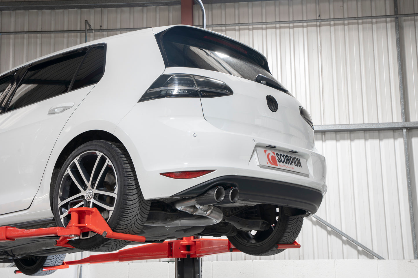 Scorpion SVWS067CF VW Golf MK7 GTD Cat-Back System  | ML Performance EU EU