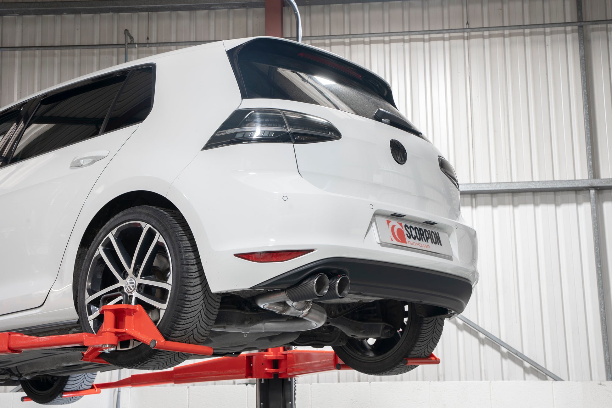 Scorpion SVWS067CF VW Golf MK7 GTD Cat-Back System  | ML Performance EU EU
