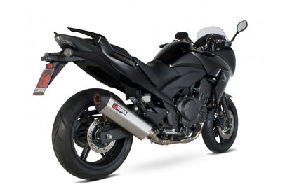 Scorpion RHA106SEO Honda CBF1000 Serket Parallel Slip-On - Brushed Stainless Steel Sleeve | ML Performance EU EU