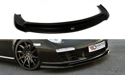 Maxton Design PO-911-997F-FD1T+FD1RT Front Splitter Porsche 911 Carrera 997.2 (Facelift) | ML Performance UK Car Parts