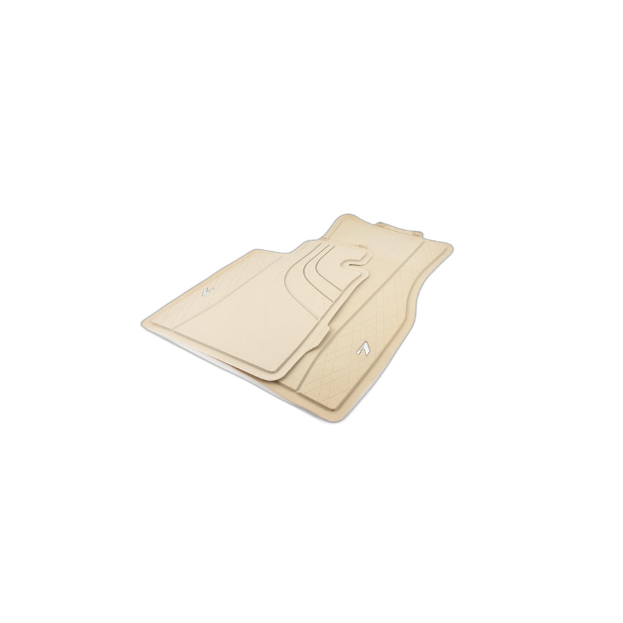 Genuine BMW 51472365432 G12 G11 Floormats, All-Weather, Lhd, Front BEIGE (Inc. M760iX, 740Li & 730LdX) | ML Performance EU Car Parts