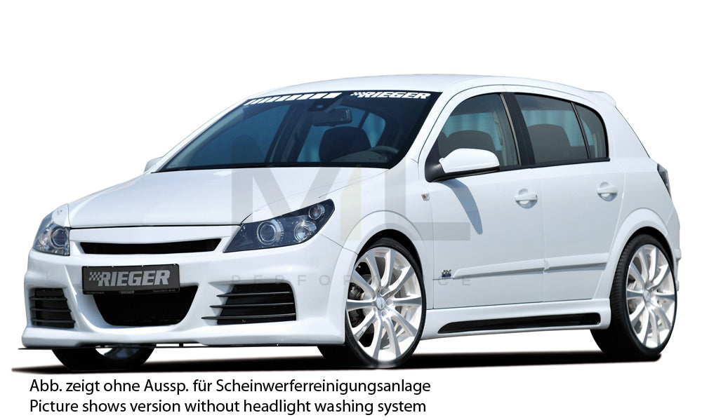 Rieger 00051262 Opel Astra H Front Bumper (Inc. GTC & Twin-Top) 8 | ML Performance EU Car Parts