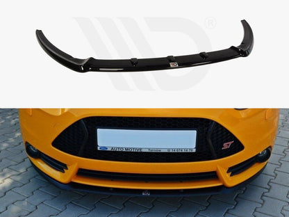 Maxton Design FO-FO-3-ST-CUPRA-FD1T Front Splitter Ford Focus MK3 (cupra) | ML Performance UK Car Parts