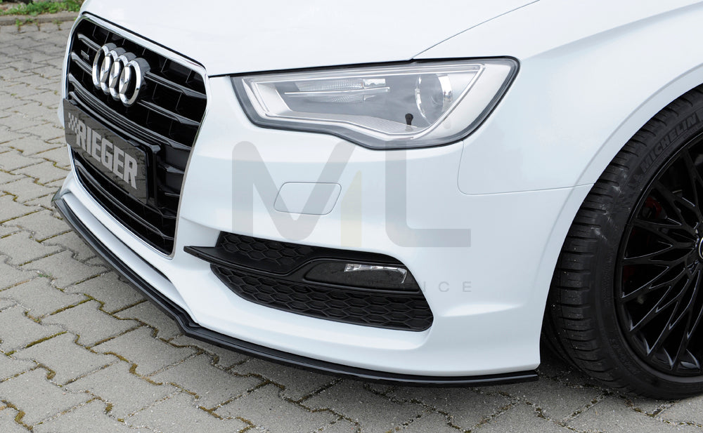 Rieger 00088116 Audi 8V Front Splitter (A3 & S3) 3 | ML Performance EU Car Parts
