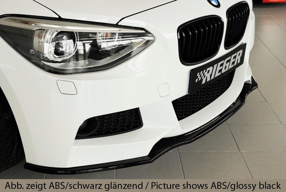 Rieger 00035050 BMW F20 F21 Front Splitter 6 |ML Performance EU Car Parts