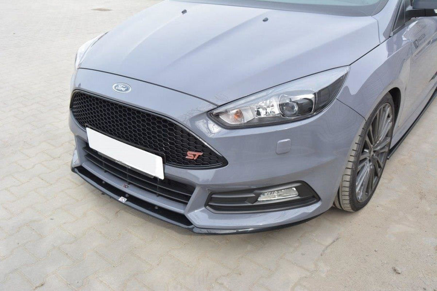 Maxton Design Ford Focus ST MK3 FL (Cupra) Front Splitter