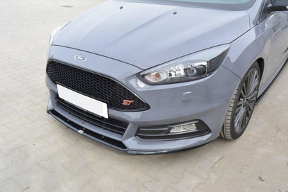Maxton Design Ford Focus ST MK3 FL (Cupra) Front Splitter