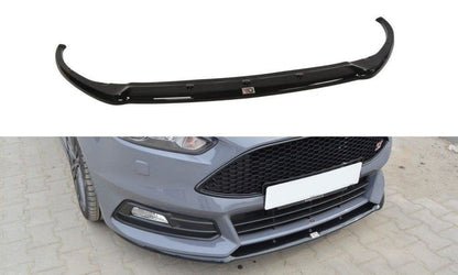 Maxton Design FO-FO-3F-ST-CUPRA-FD1T Front Splitter Ford Focus ST MK3 FL (Cupra) | ML Performance UK Car Parts