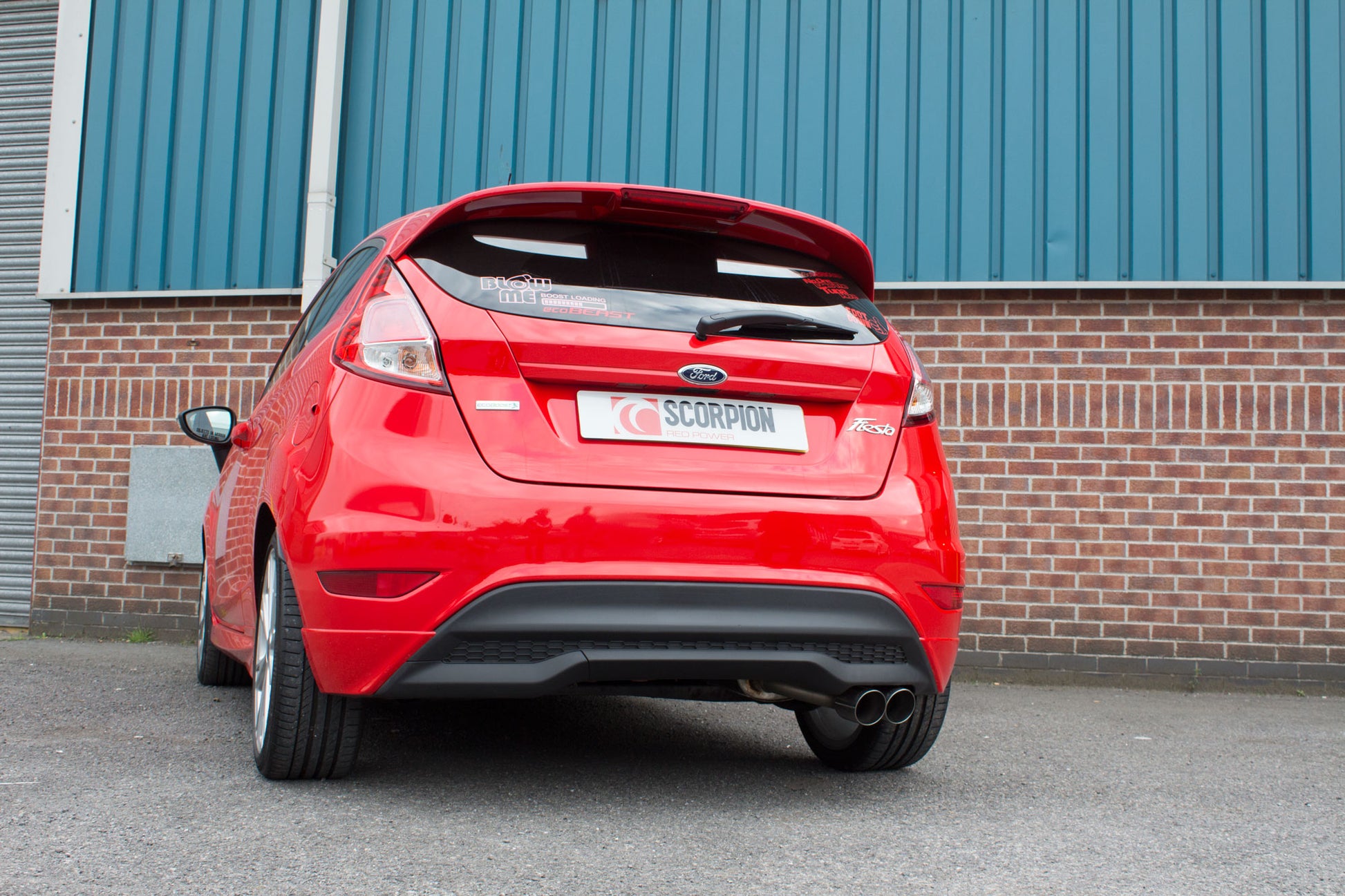 Scorpion SFDB078ECO Ford Fiesta Rear Silencer Only  | ML Performance EU EU