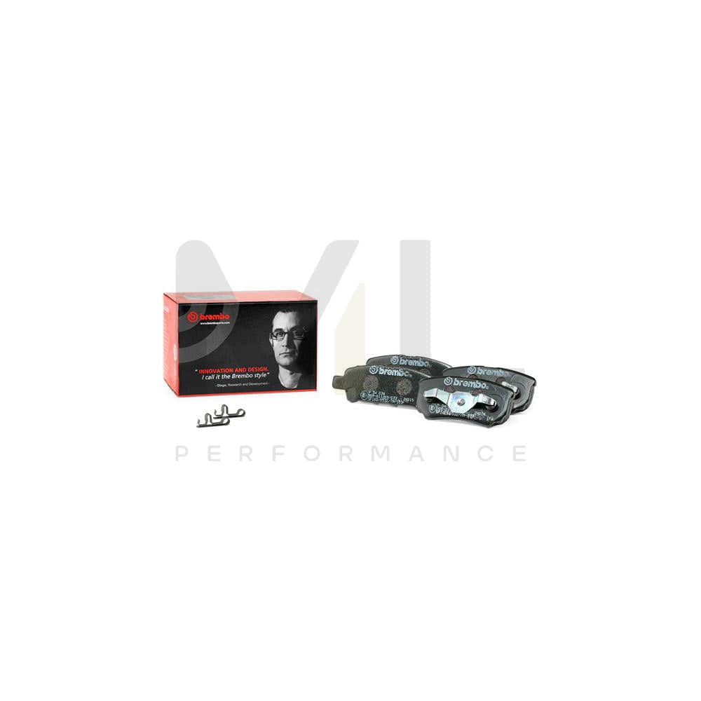 Brembo P 54 034 Brake Pad Set With Acoustic Wear Warning | ML Performance Car Parts