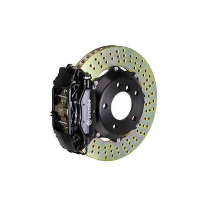 Brembo 2C1.6017A Porsche Rear GT 4-Pistons Drilled 2-piece Big Brake Kit 328x28mm (Inc. 911, Carrera)
