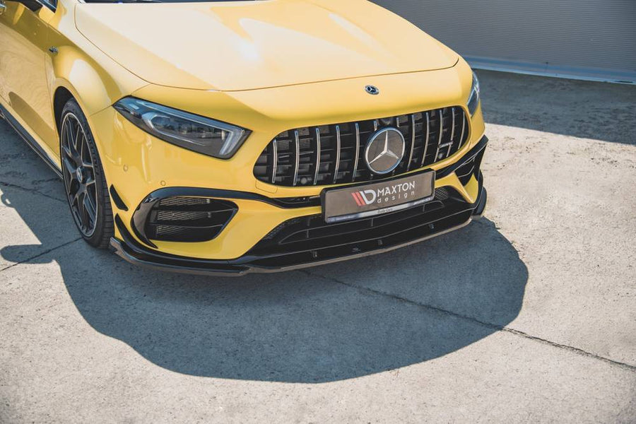 Maxton Design Mercedes Benz A45 S AMG W177 Front Splitter V.2