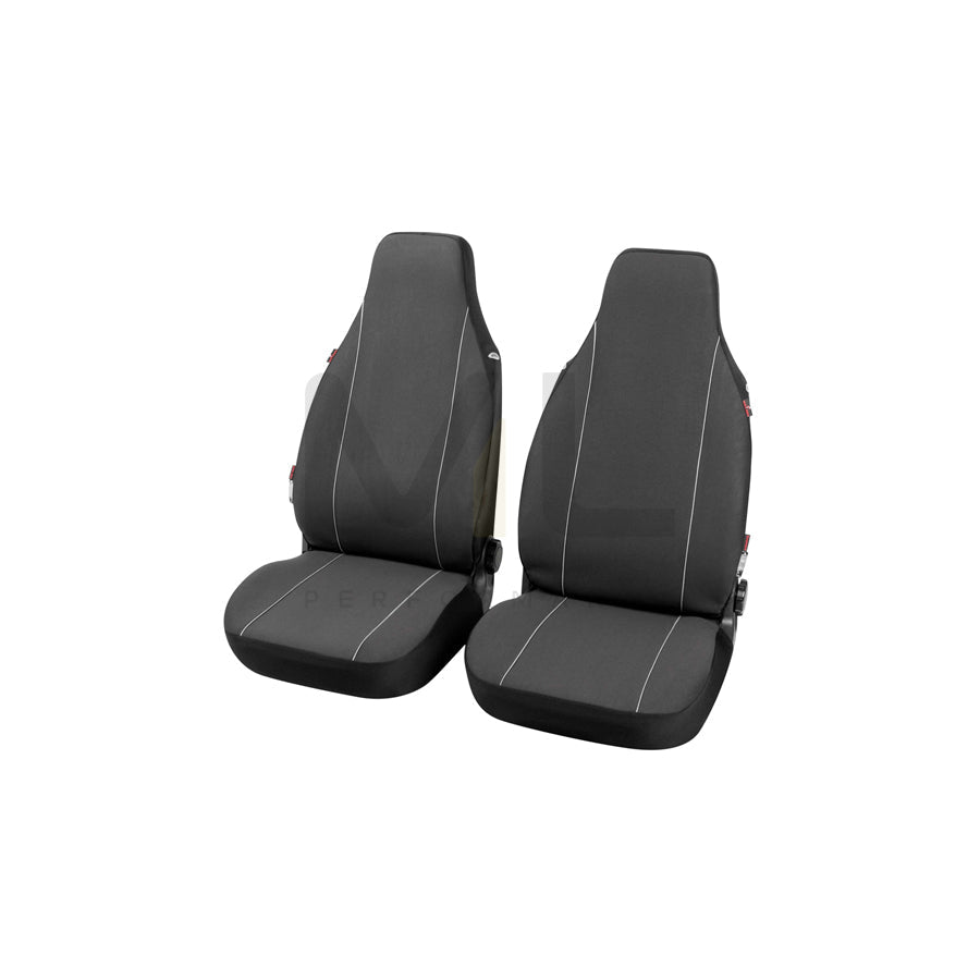 WALSER Modulo 13558 Car seat cover Black, Polyester, Front | ML Performance Car Parts
