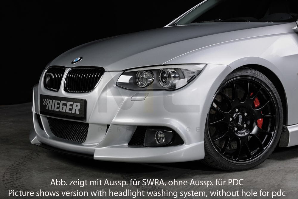 Rieger 00053452 BMW 3 Series E92 E93 Front Bumper 3 | ML Performance EU Car Parts