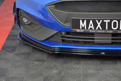 Maxton Design Ford Focus ST / ST-Line MK4 Front Splitter V.5