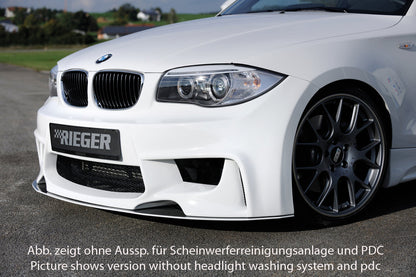 Rieger 00035043 BMW E81 E82 E87 E88 Front Bumper 3 |ML Performance EU Car Parts