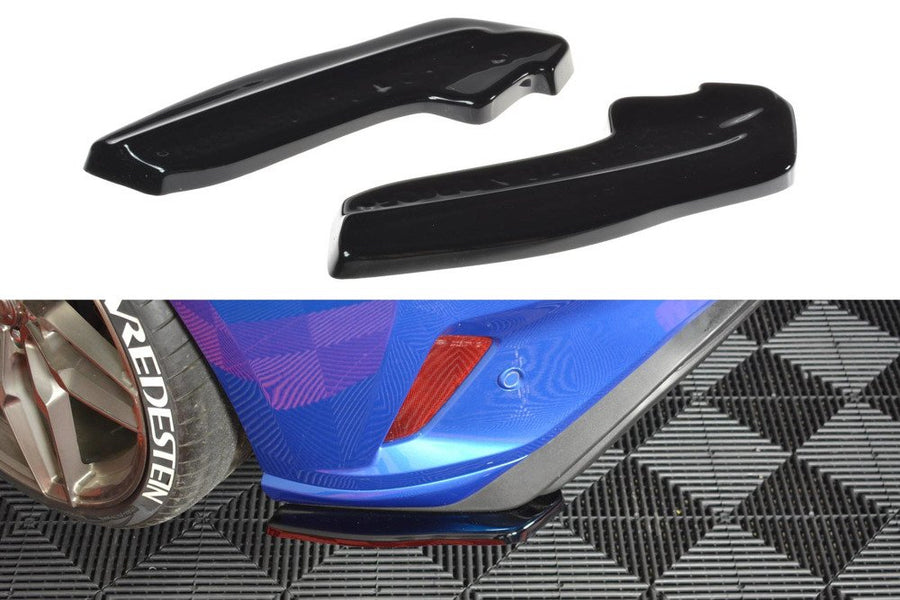 Maxton Design FO-FO-4-STLINE-RSD1T Rear Side Splitters V.1 Ford Focus ST-Line MK4 | ML Performance UK Car Parts