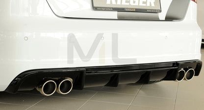 Rieger 00088142 Audi 8V A3 Rear Diffuser 6 | ML Performance EU Car Parts