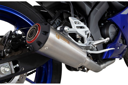 Scorpion PYA115SYSTEO Yamaha YZF-R125 Red Power Full System - Titanium Sleeve | ML Performance EU EU