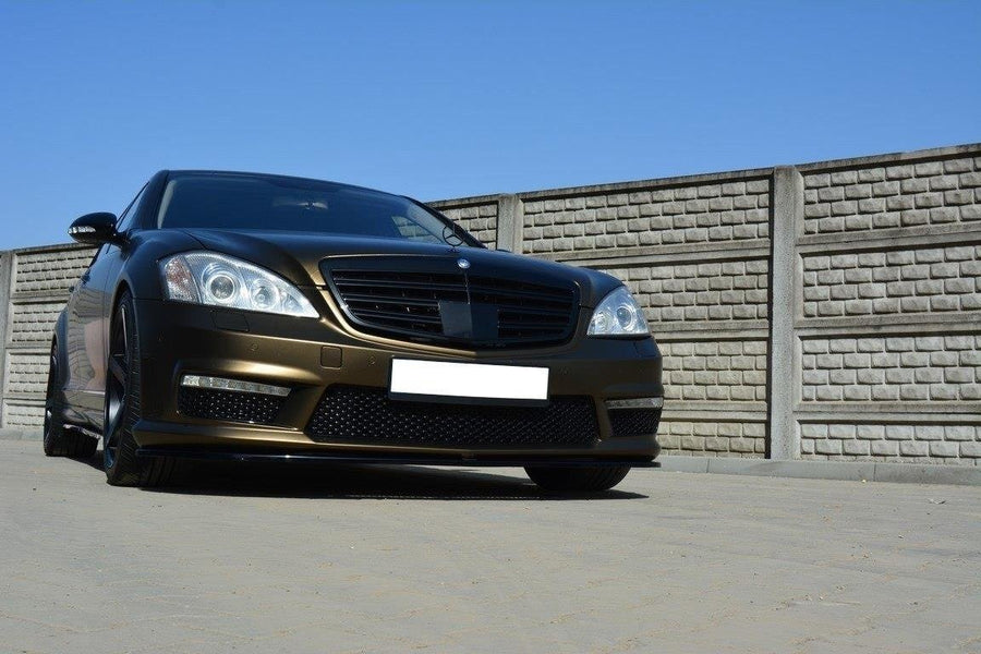 Maxton Design Mercedes Benz S-Class W221 AMG Front Splitter