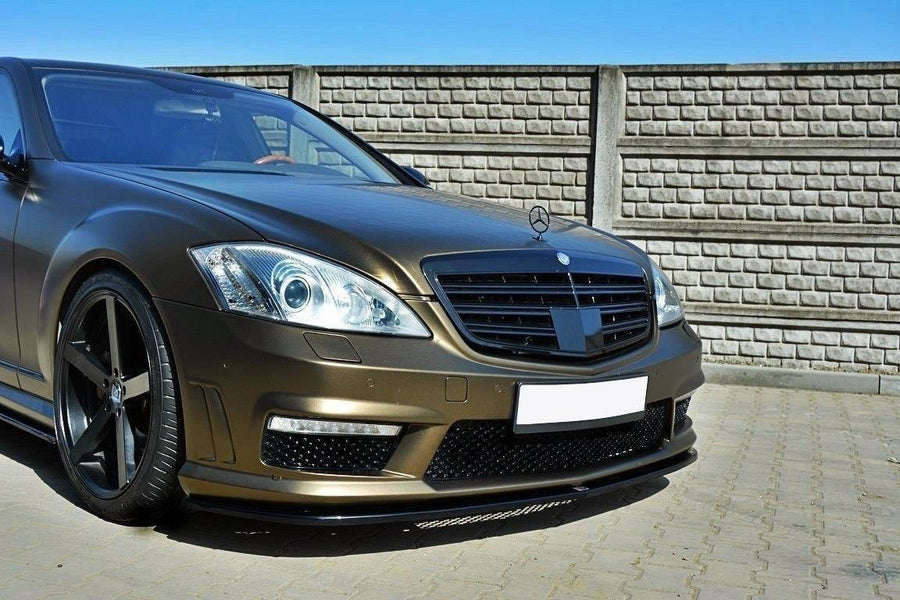 Maxton Design Mercedes Benz S-Class W221 AMG Front Splitter