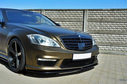 Maxton Design Mercedes Benz S-Class W221 AMG Front Splitter