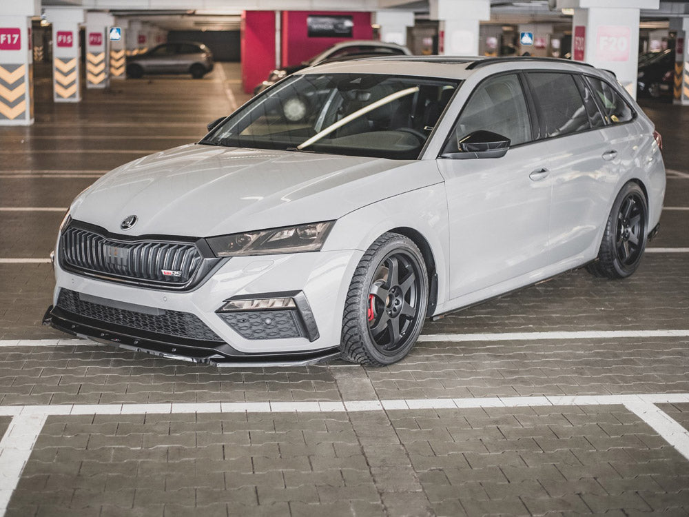 Maxton Design Skoda Octavia Rs MK4 (2020-) Front Splitter V3