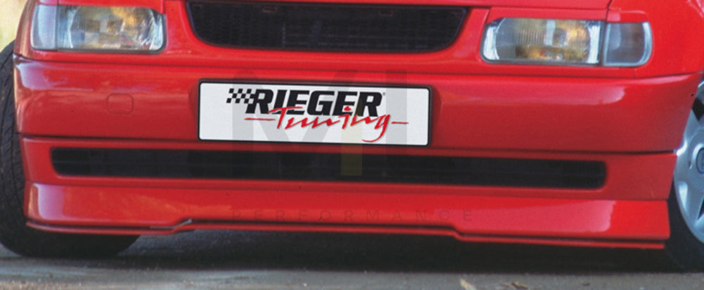 Rieger 00047028 VW 6N Polo Mk4 Front Splitter 1 | ML Performance EU Car Parts