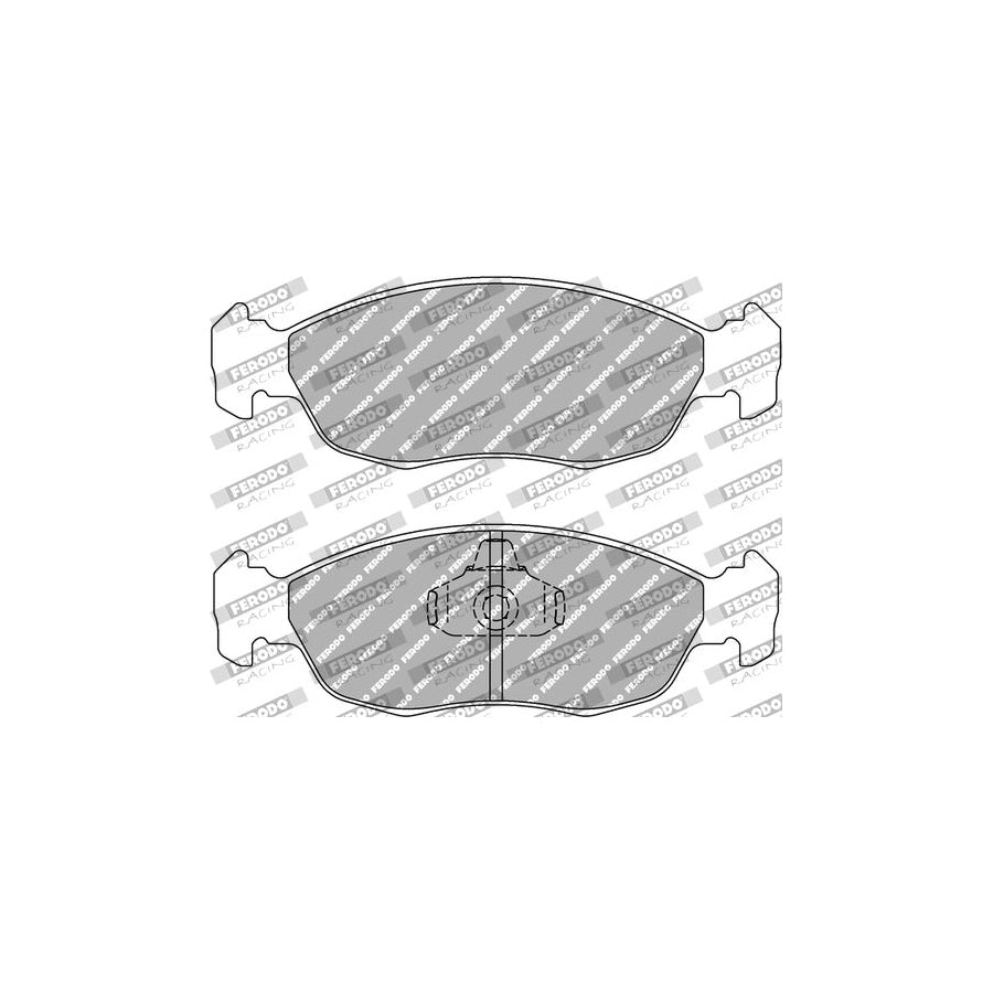 Ferodo Racing FCP876R Brake Pad Set