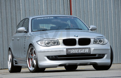 Rieger 00035022 BMW 1 Series E87 Front Splitter 2 | ML Performance EU Car Parts
