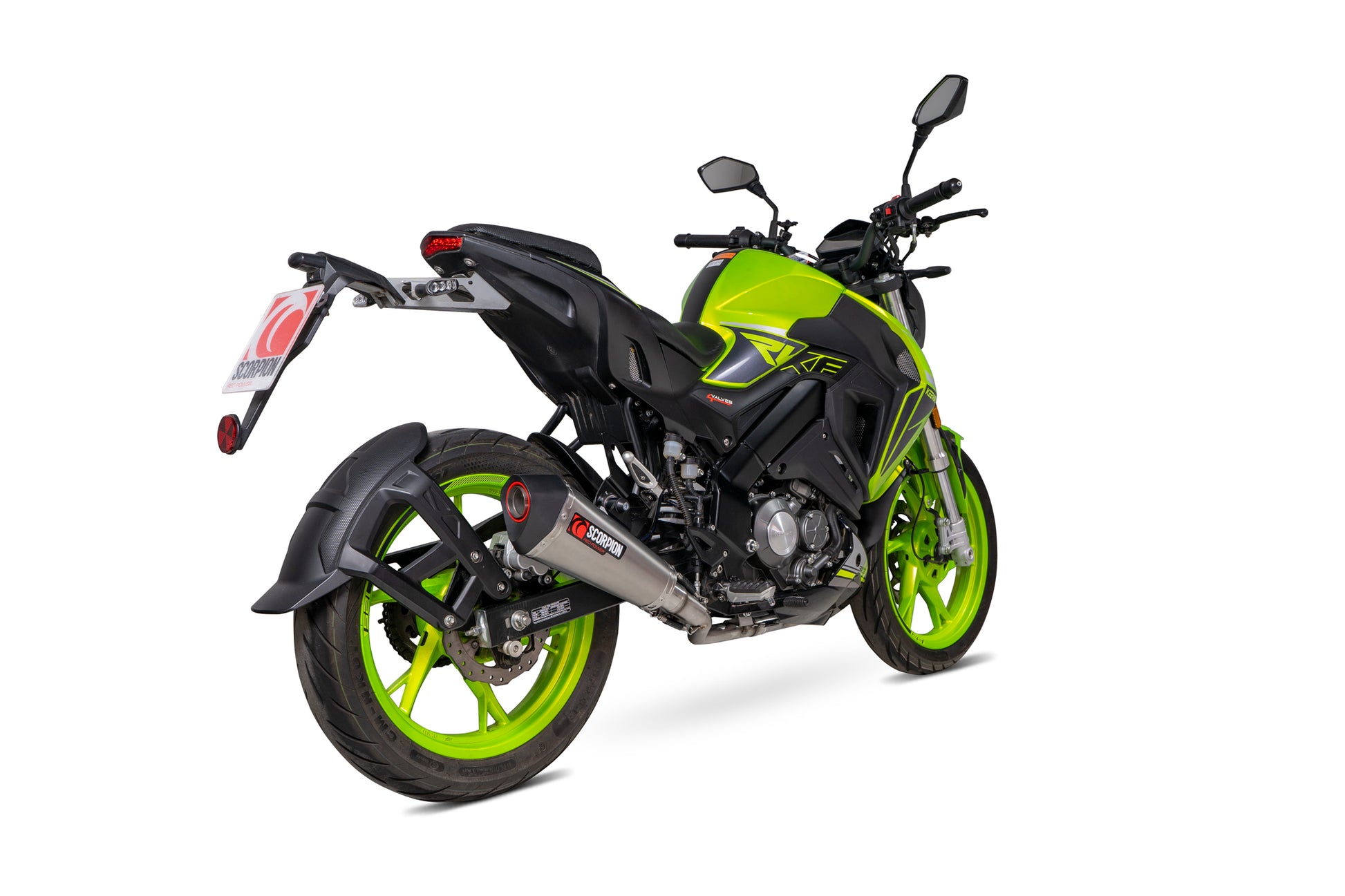 Scorpion RKE51TEO Keeway RKF 125 Serket Taper Full System - Titanium Sleeve | ML Performance EU EU