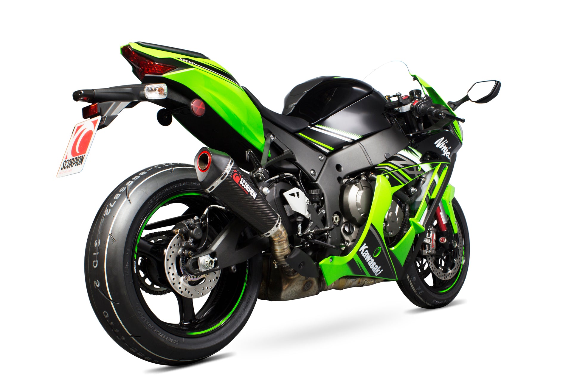 Scorpion RKA113CEO Kawasaki Serket Taper Slip-On (Ninja ZX-10R / ZX-10RR / ZX-10R SE) | ML Performance EU EU