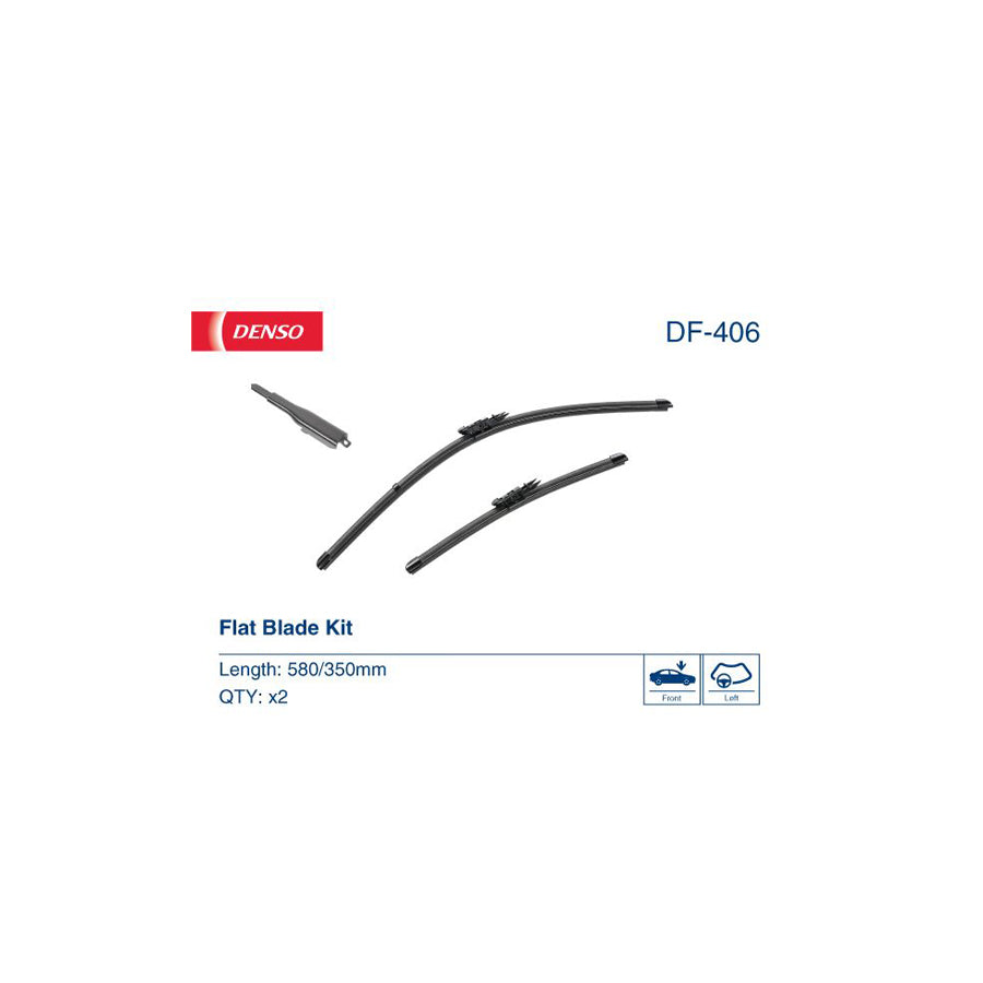 Denso Df-406 Wiper Blade For Nissan Juke (F15) | ML Performance EU Car Parts