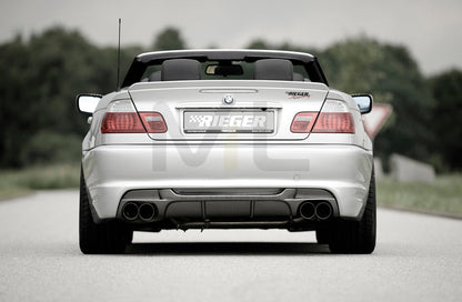 Rieger 00050248 BMW 3 Series E46 Rear Bumper 3 | ML Performance EU Car Parts