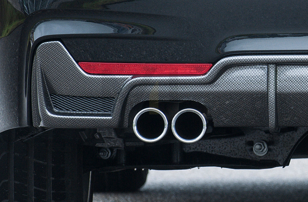 Rieger 00099269 BMW 4 Series F32 F33 F36 Rear Diffuser 4 | ML Performance EU Car Parts