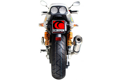 Scorpion EYA80SEO Yamaha XJR1300 Factory Oval Slip-On - Polished Stainless Steel Sleeve | ML Performance EU EU