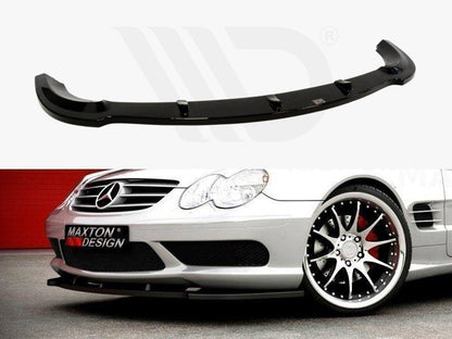 Maxton Design ME-SL-R230-AMG-FD1T Front Splitter Mercedes Slfits | ML Performance UK Car Parts