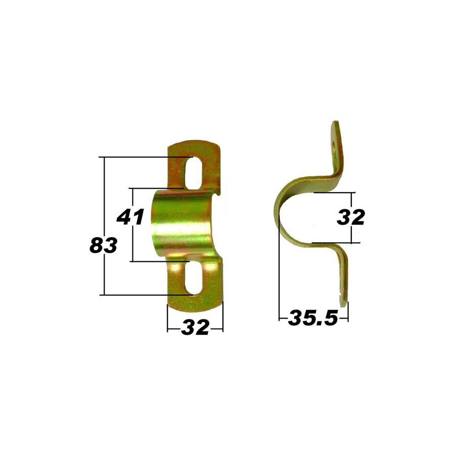 SuperPro SPF0984K Anti-Roll Bar Steel Mount BRacket | ML Performance EU Car Parts