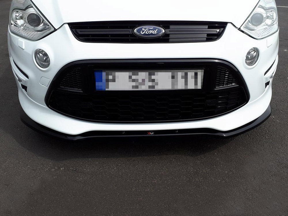 Maxton Design FO-SMAX-1F-FD1T Front Splitter Ford S-Max Titanium Facelift (2010-2015) | ML Performance UK Car Parts