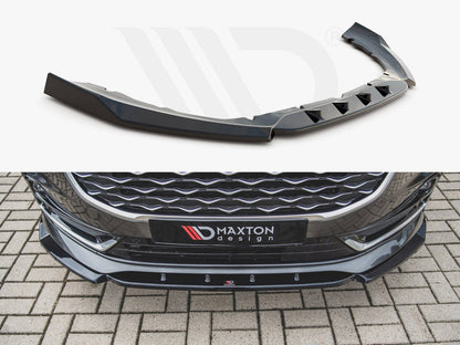 Maxton Design FO-SMAX-2F-FD1T Front Splitter Ford S-Max MK2 Facelift | ML Performance UK Car Parts