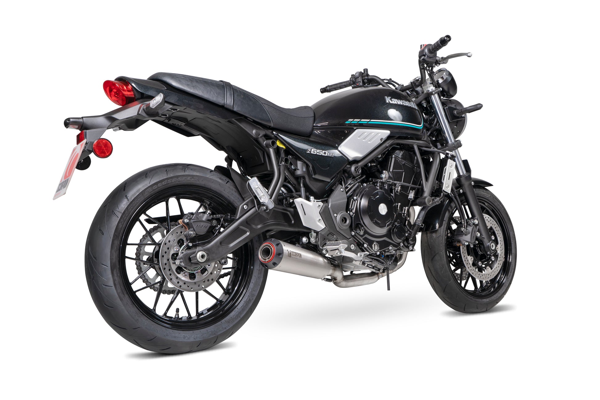 Scorpion PKA142SYSSEO Kawasaki Z650 RS Red Power Full System - Stainless Steel Sleeve | ML Performance EU EU