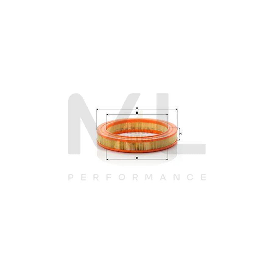 MANN-FILTER C 2634/1 Air Filter for ROVER 200 Hatchback (XW) Filter Insert | ML Performance Car Parts