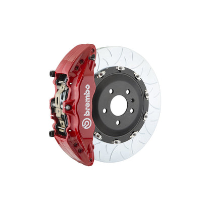 Brembo 1J3.9015A Ford Lincoln Front GT 6-Pistons Slotted Type 3 2-piece Big Brake Kit 380x34mm (Inc. Expedition, F-150, Navigator)