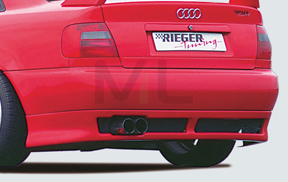 Rieger 00055035 Audi B5 A4 Rear Diffuser - RS4-Look 1 | ML Performance EU Car Parts