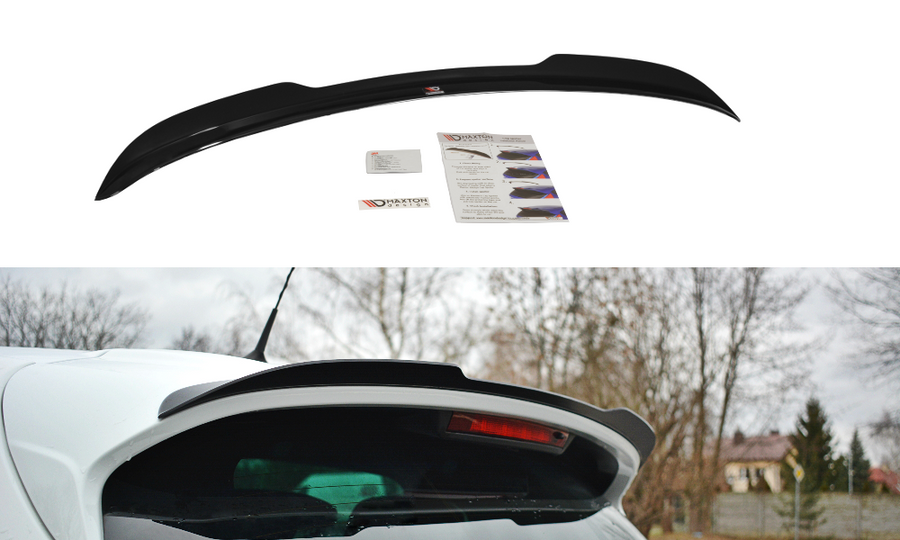Maxton Design RE-CL-4-RS-CAP1T Spoiler Cap Renault Clio RS MK4 | ML Performance UK Car Parts