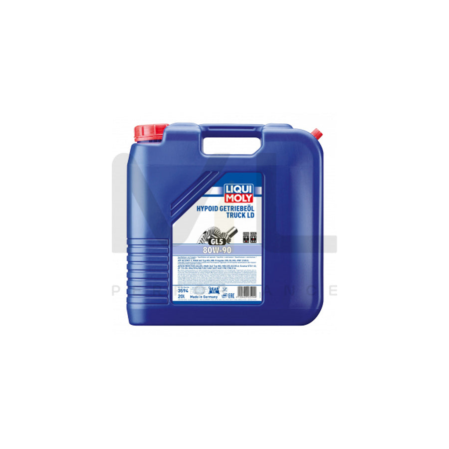 Liqui Moly Hypoid-Gear Oil Truck GL5 LD 80W-90 60l