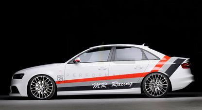 Rieger 00055543 Audi B8 B81 A4 Front Bumper 6 | ML Performance EU Car Parts