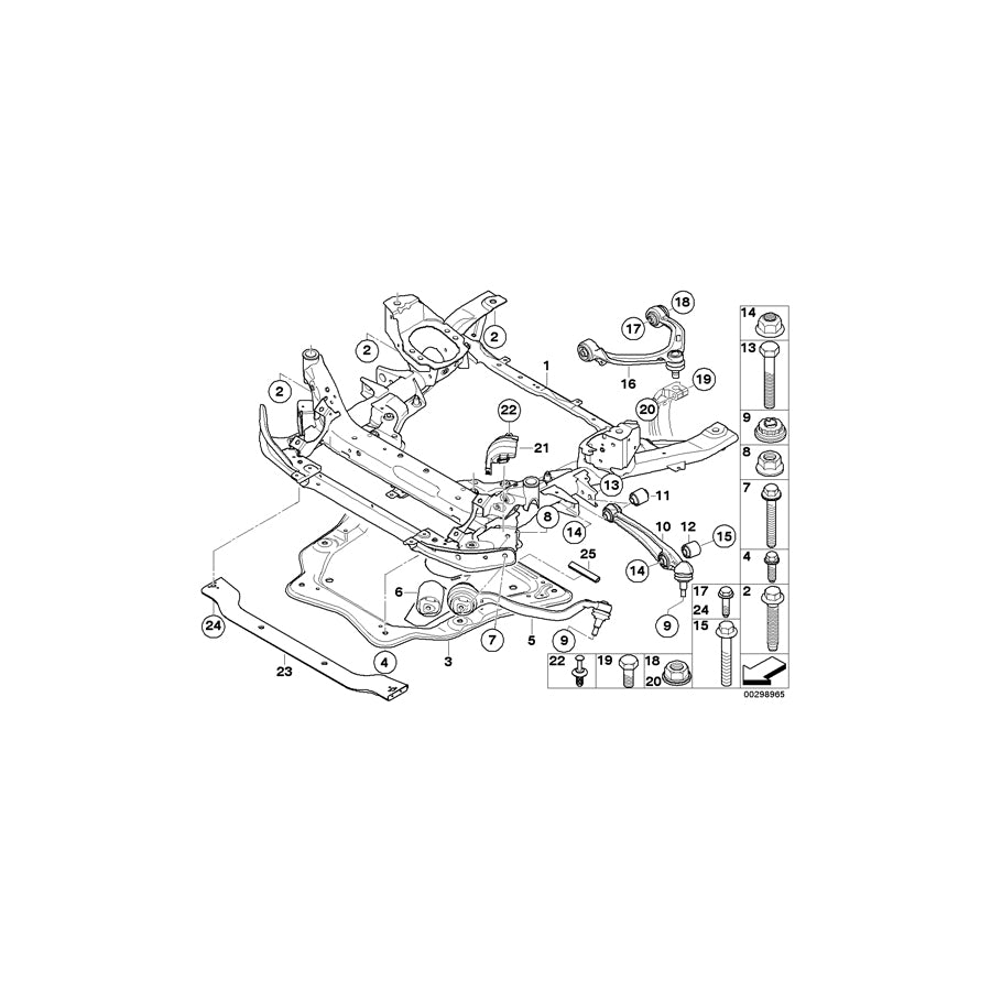 Genuine BMW 31146785466 E71 Heat Protection Plate Right (Inc.  & X6 35iX) | ML Performance EU Car Parts