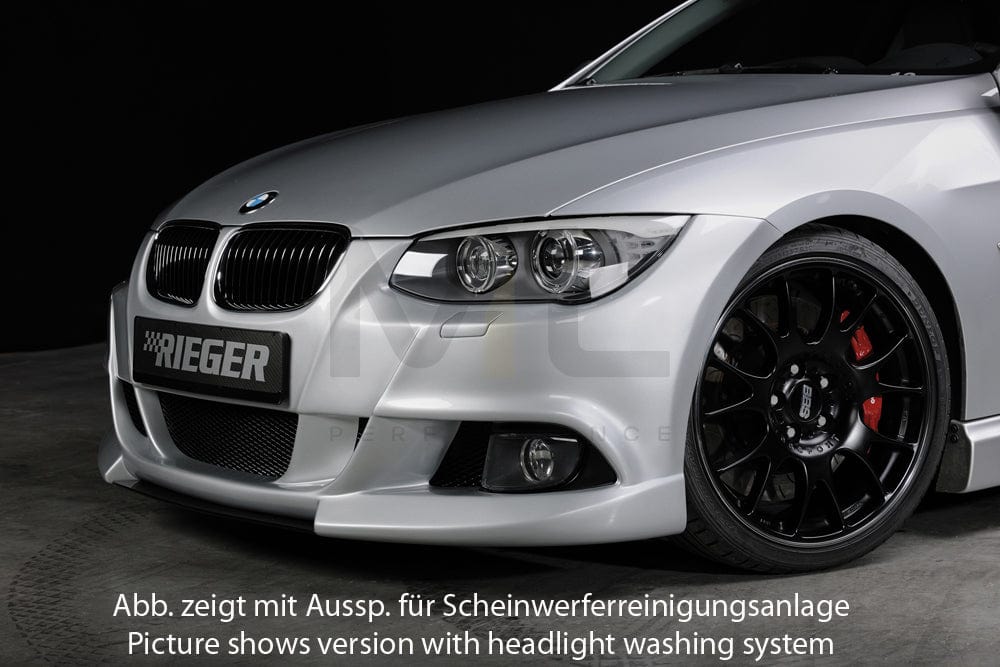 Rieger 00053451 BMW 3 Series E92 E93 Front Bumper 3 | ML Performance EU Car Parts