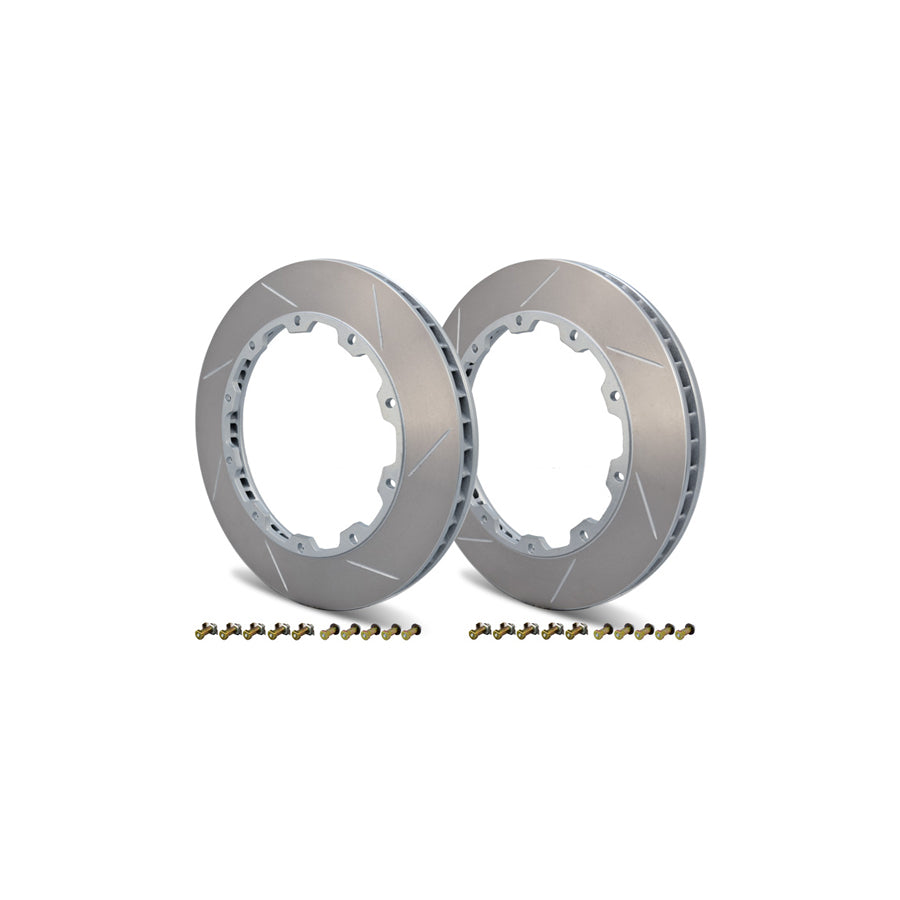 Girodisc D2-240 Mercedes-Benz 2-Piece Rotor Replacement Ring - Pair (Inc. CLS63 AMG, E63 AMG, SLS AMG) | ML Performance EU Car Parts
